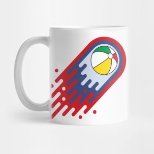 Beach ball Mug